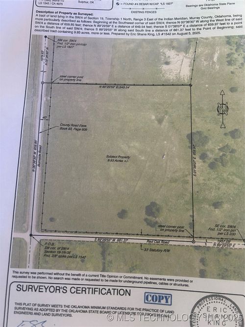 3894 Red Oak Rd, Sulphur, OK, 73086-9006 | Card Image