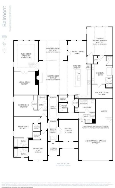 Ballmont Representative Floor plan | Image 2