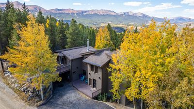 Drone / aerial view featuring a mountain view | Image 1