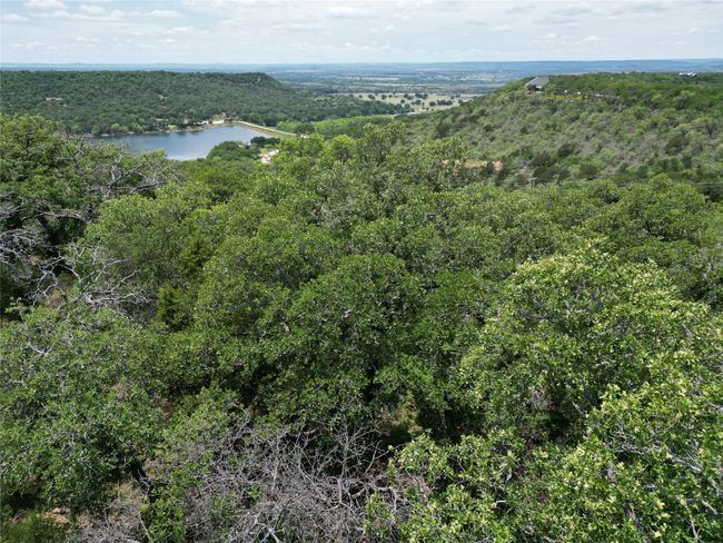 Birds eye view of property featuring a wooded view and a water view | Image 7