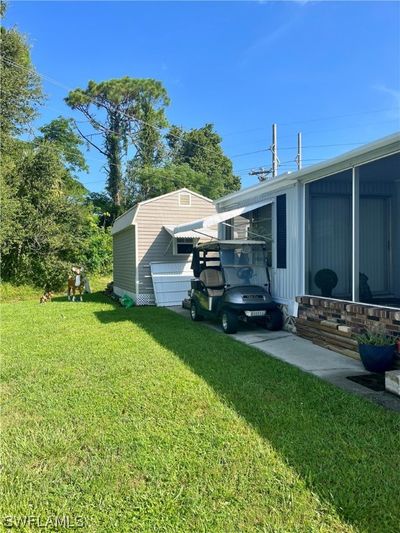 221 Shrub Lane N, House other with 2 bedrooms, 2 bathrooms and null parking in North Fort Myers FL | Image 2