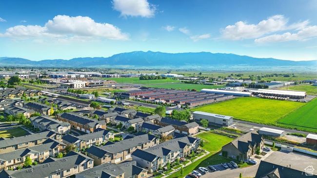 Aerial view of mountains and an industrial area | Image 33