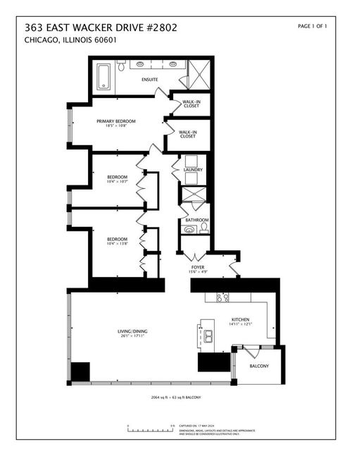 2802-363 E Wacker Dr, CHICAGO, IL, 60601-5282 | Card Image