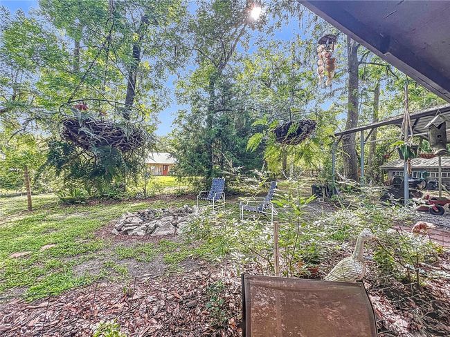 View of the firepit from the back of the house | Image 38