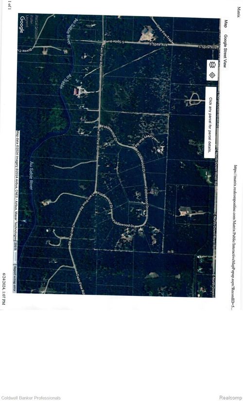 FIDDLEWOOD DRIVE S Twin Pine Road Road E, Grayling Charter Township, MI, 49738 | Card Image