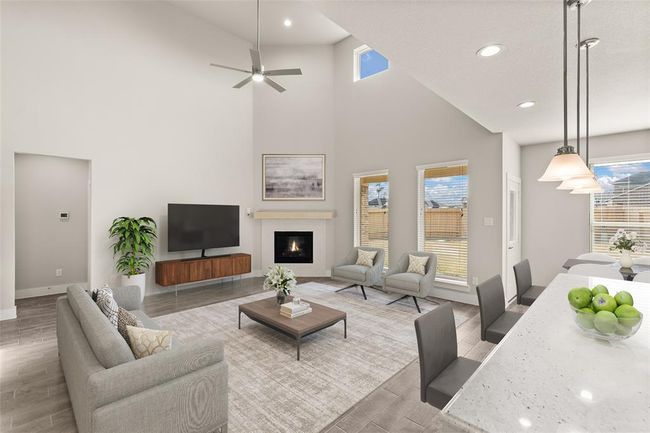 This photo is for illustrative purposes only and is not to be considered an exact replica of the finished home. Rendering does not match the finished product in terms of features, colors, landscaping, etc. Pricing, specifications, square footage and materials are subject to change at any time and without notice. | Image 4