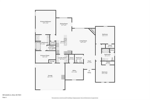 909 Isabella Ln, Altus, OK, 73521-3979 | Card Image