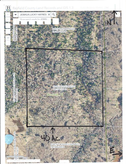 TBD Tar Paper Aly, PORT WING, WI, 54865 | Card Image