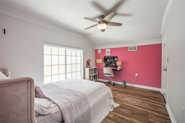 Secondary bedroom #1 located on the second floor. Spacious closet and steps away from the full bathroom and gameroom. | Image 22