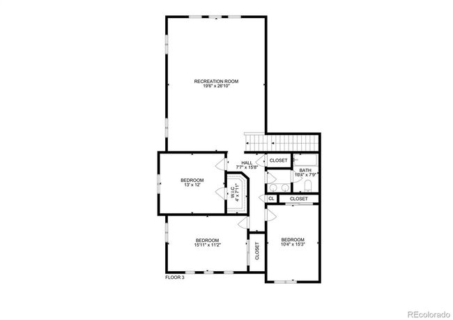 Top Floor Floorplan | Image 41