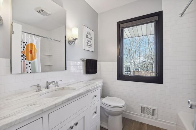 Updated full bath on the upper level | Image 24