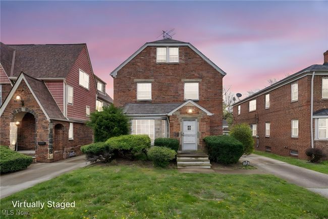 View of front of property with a lawn and brick siding | Image 45