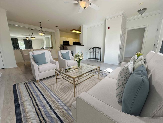 Virtually Staged Living/Dining | Image 4