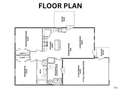 B2 LOT 20 Haralson Ln, House other with 2 bedrooms, 1 bathrooms and null parking in Rapid City SD | Image 2