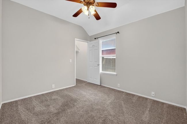 Bedroom room featuring carpet and ceiling fan | Image 15