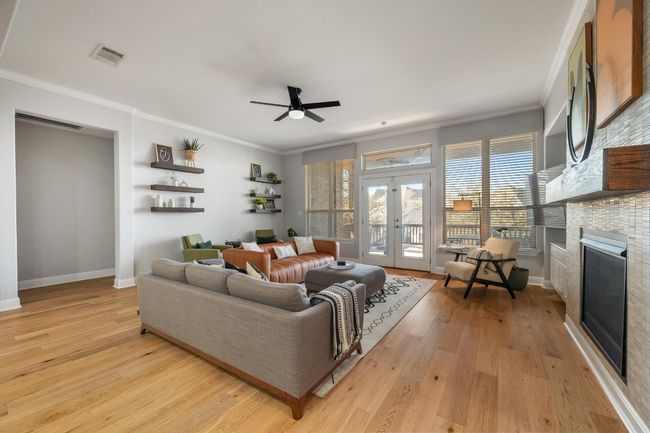 Enjoy outside views of the deck and neighborhood. | Image 12