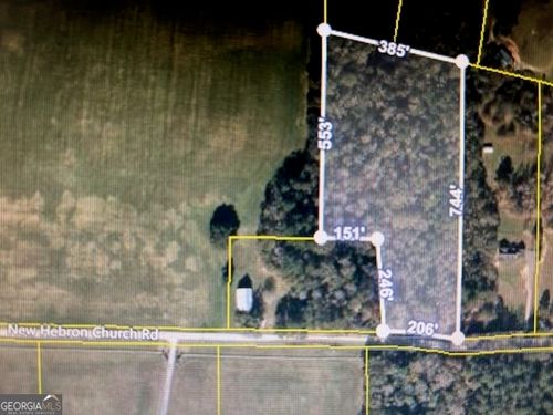 5.74 ACRES New Hebron Church Rd, Concord, GA, 30206 | Card Image