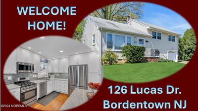 126 Lucas Drive, House other with 3 bedrooms, 1 bathrooms and null parking in Bordentown City NJ | Image 1