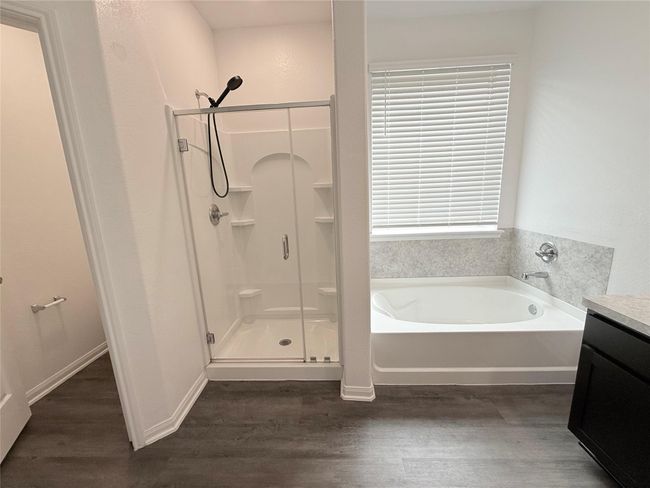 14501 SUGAR PINES DR - Primary bedroom with ensuite bathroom, dual sinks, separate tub and shower, and walk in closet | Image 29