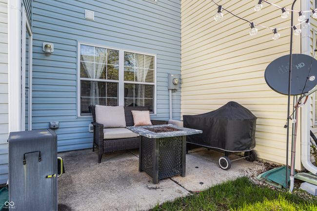 View of patio, great are for a fire pit or grilling. | Image 21