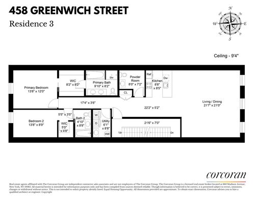 3-458 Greenwich St, New York, NY, 10013-1759 | Card Image
