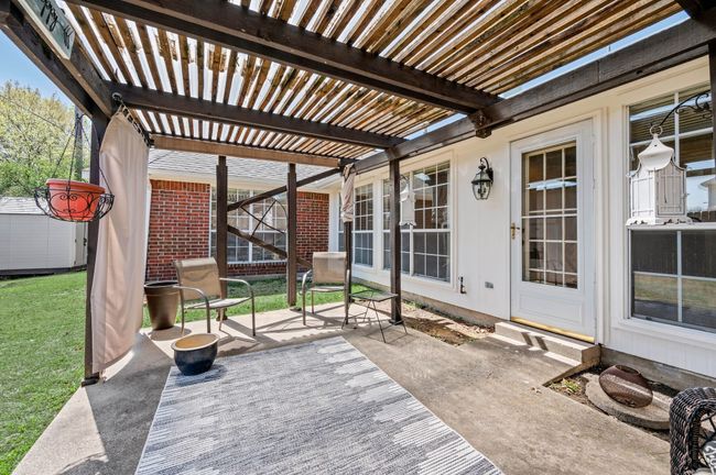 View of patio featuring a pergola | Image 34
