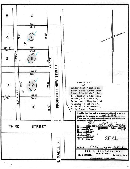313 E 3rd St, Ferris, TX, 75125-2217 | Card Image