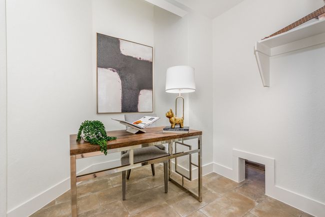 Office area with baseboards | Image 26