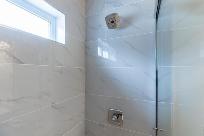 Bathroom view of tiled shower | Image 22