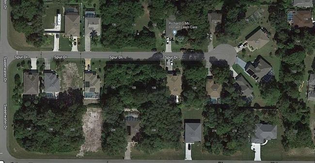 aerial view to show how private is that house location | Image 64