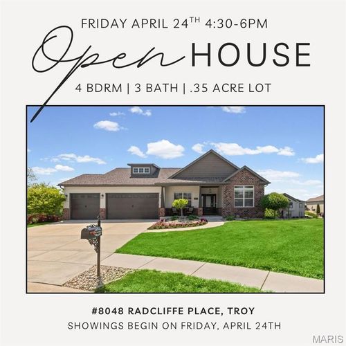 8048 Radcliffe Pl, Troy, IL, 62294-3647 | Card Image