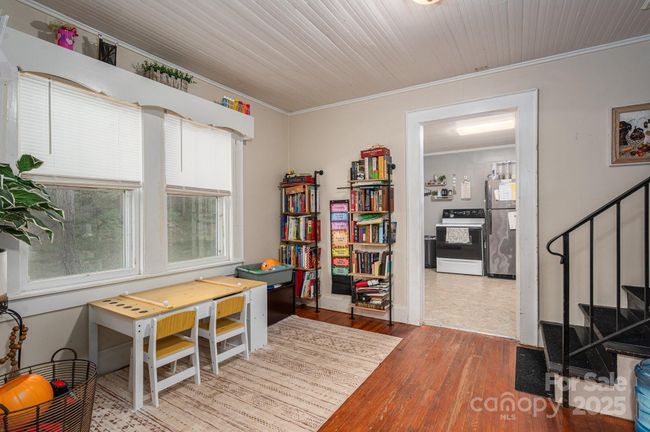Finished attic with HVAC and closets | Image 24