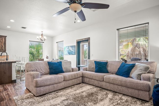 Open living, kitchen and dining. | Image 15
