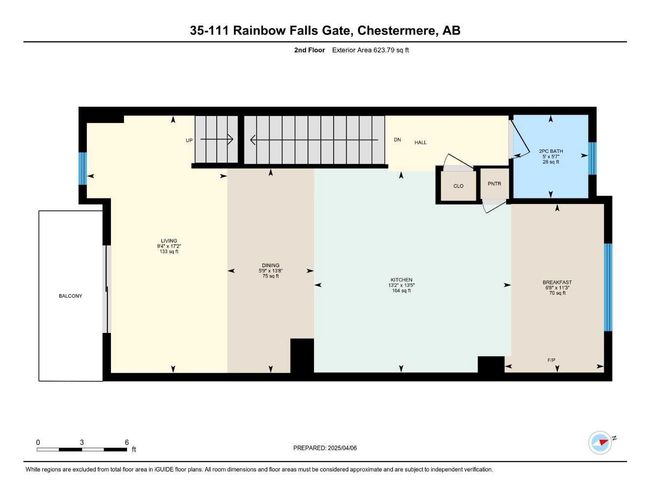 35 - 111 Rainbow Falls Gate, Townhouse with 3 bedrooms, 3 bathrooms and 2 parking in Chestermere AB | Image 41