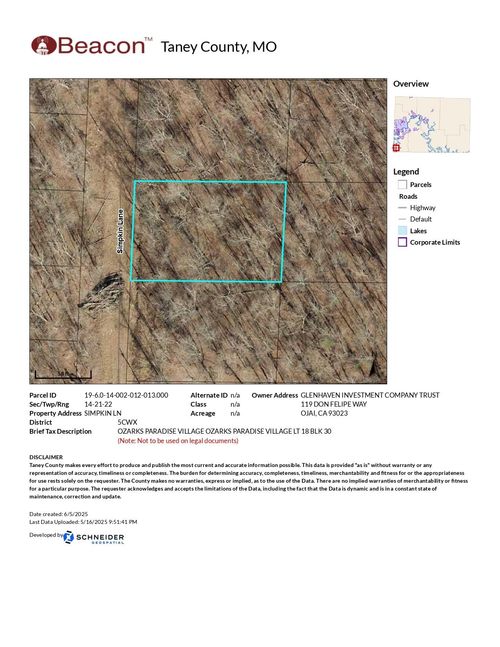 Lot 18 Ozark Paradise Village, Ridgedale, MO, 65739 | Card Image
