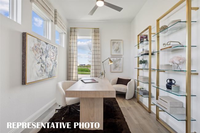 Many of our lock & leave lifestyle homes offer home offices that are perfect for work or play! REPRESENTATIVE PHOTO | Image 9