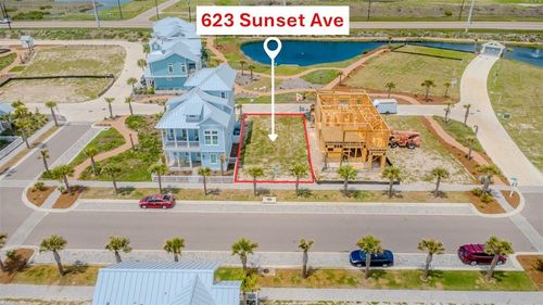 623 Sunset Avenue, Port Aransas, TX, 78373 | Card Image