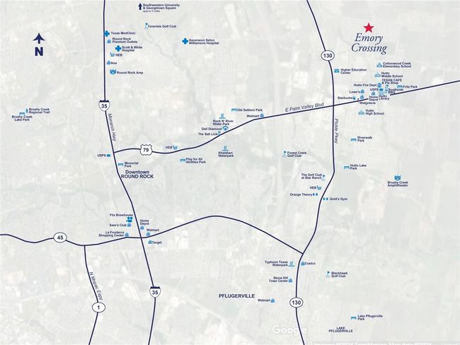 Emory Crossing Amenity Map | Image 15