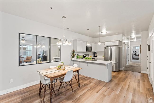 Kitchen and dining area with extra tall ceilings! | Image 8