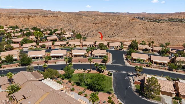 Aerial perspective of suburban area with a mountain backdrop | Image 53