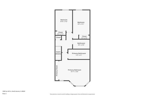 1208 Fox Hill Ln, North Aurora, IL, 60542-1161 | Card Image