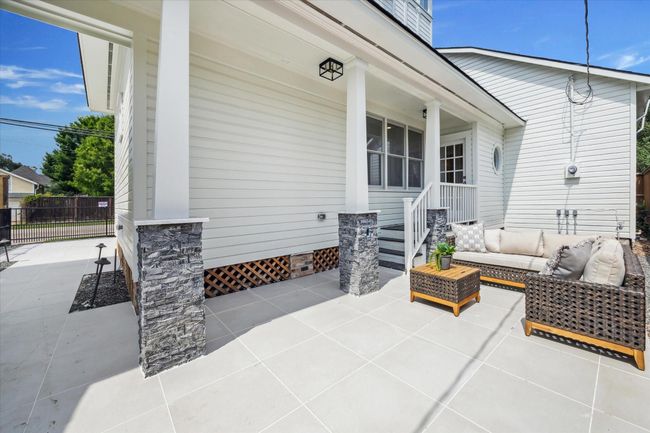 Alternate view of 2nd outdoor seating area | Image 50