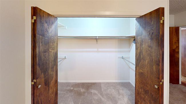 Spacious closet featuring carpet | Image 11