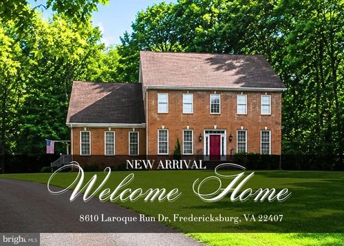 8610 Laroque Run Dr, FREDERICKSBURG, VA, 22407-1911 | Card Image
