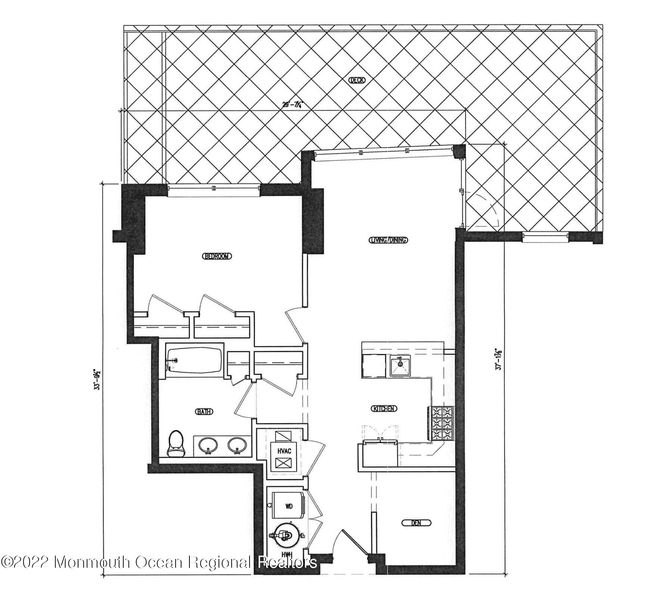 201 - 365 Ocean Blvd, Condo with 1 bedrooms, 1 bathrooms and 2 parking in Long Branch NJ | Image 26