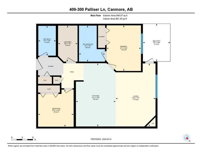409 - 300 Palliser Lane, Home with 2 bedrooms, 2 bathrooms and 2 parking in Canmore AB | Image 36