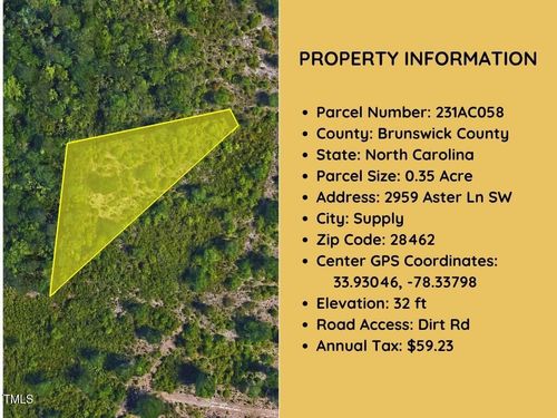2959 Aster Ln Sw, Supply, NC, 28462-5419 | Card Image