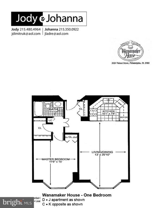 11J - 2018 Walnut St, Condo with 1 bedrooms, 1 bathrooms and null parking in PHILADELPHIA PA | Image 13