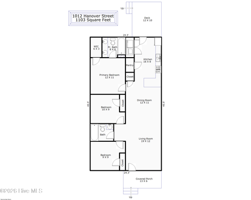 1012 Hanover Street, Wilmington, NC, 28401 | Card Image