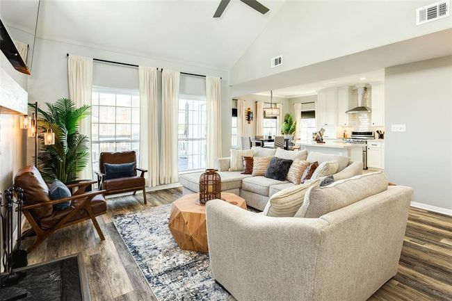 Large living area is open to the kitchen - perfect for entertaining | Image 9